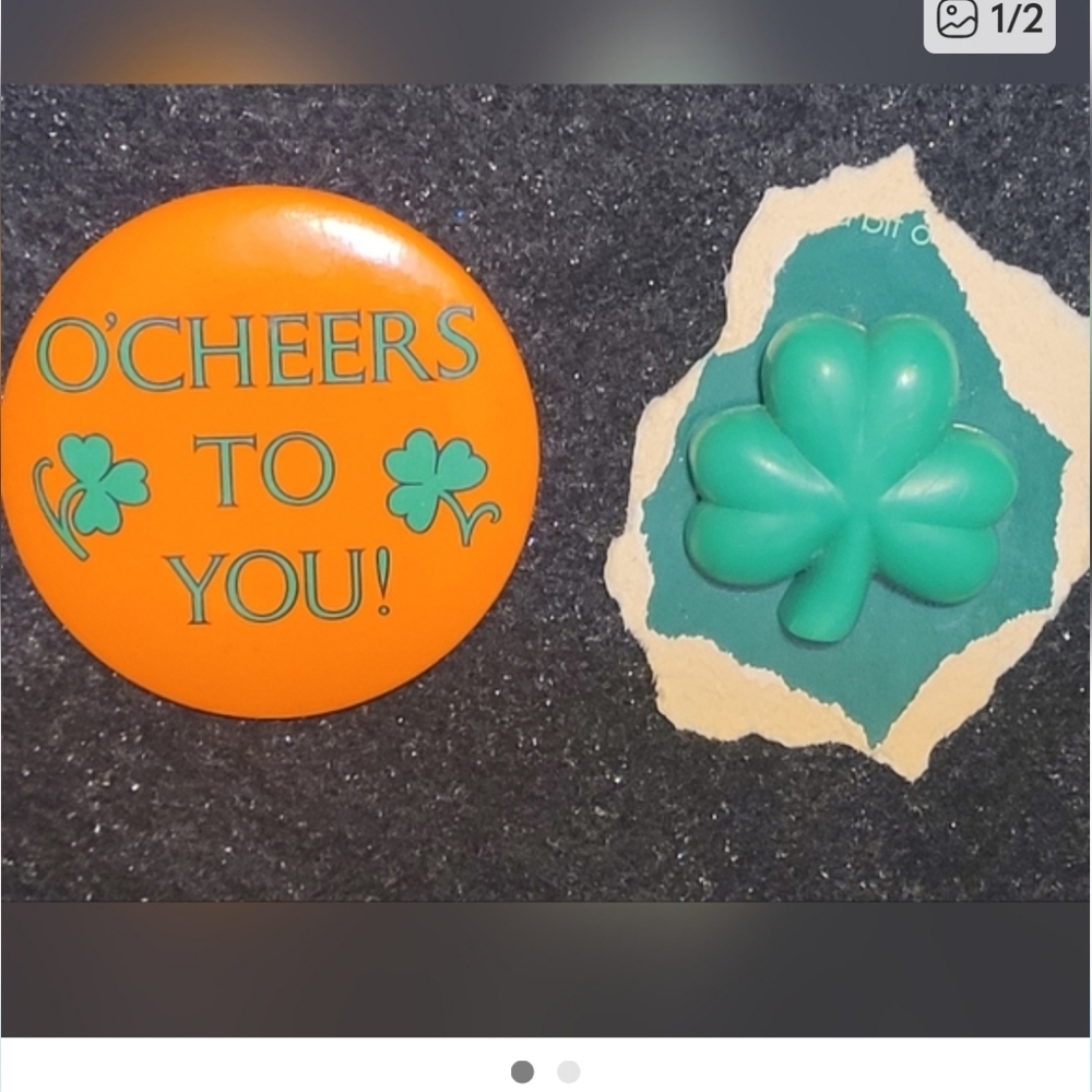 St. Patrick's Day Pin Set